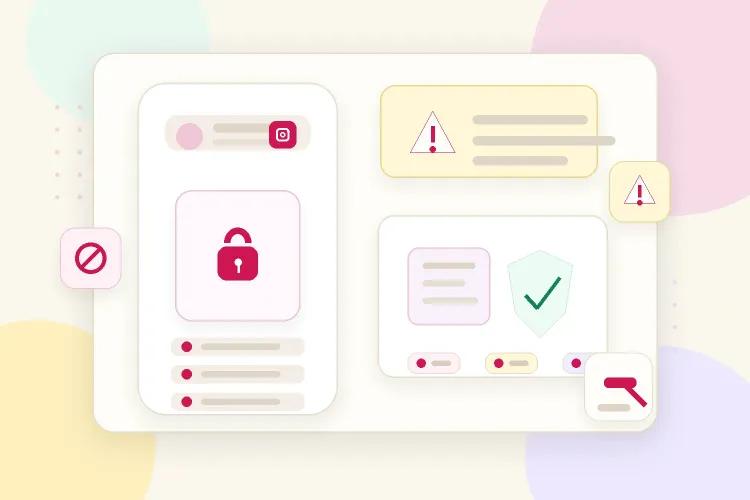 6 raisons pour la suspension d'un compte Instagram