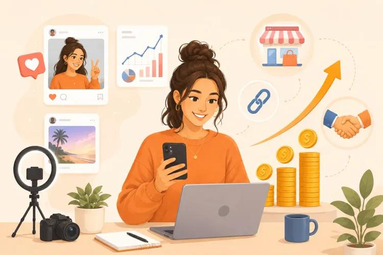 Comment monétiser ses réseaux sociaux : 12 façons concrètes de gagner de l’argent en tant que créateur